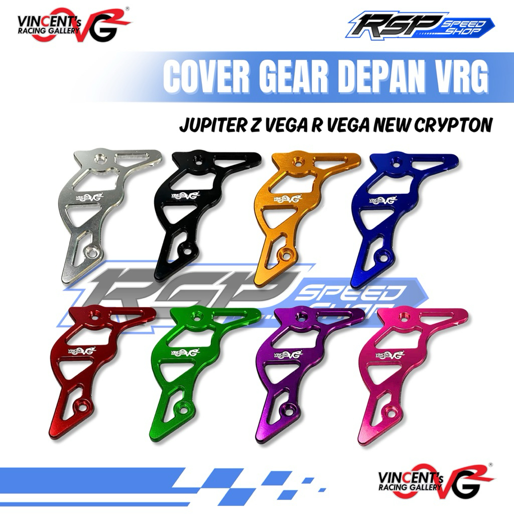 COVER TUTUP GEAR GIR DEPAN ALMU VRG JUPITER VEGA R NEW CRYPTON ORI ORIGINAL VINCENT'S RACING GALLERY