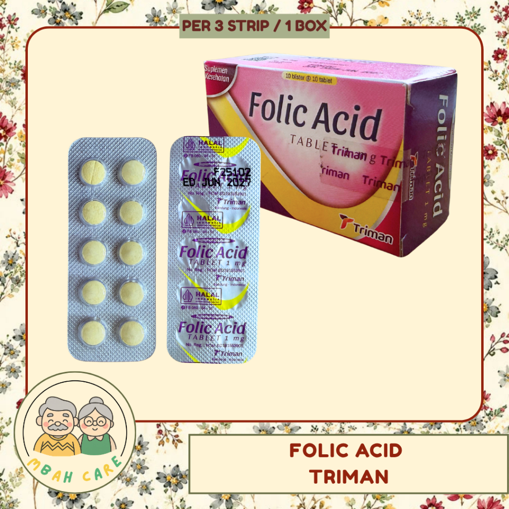 Folic Acid Triman 1mg |