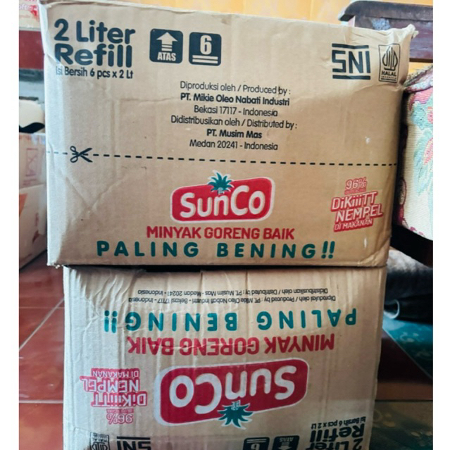 Minyak Sunco 2 liter 1 dus