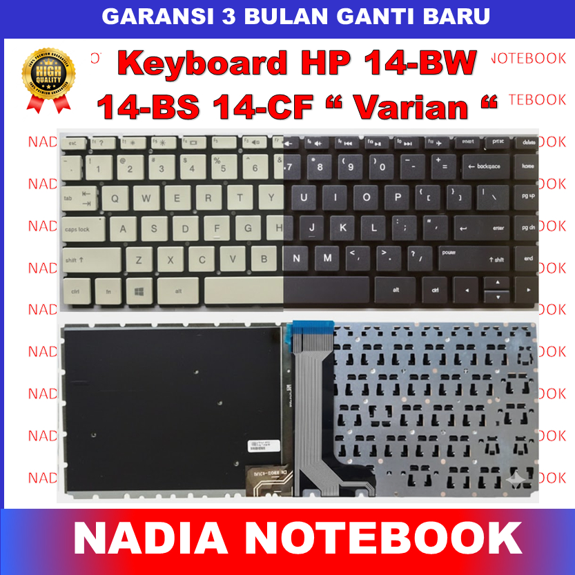 Keyboard Hp 14-Bw4-bs 14-df 14-BW501AU TPN-C131 14G-BR002TU 14-bs012la 14-bw012nr 14-bs013la L15609-