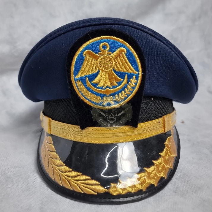 TOPI PET DISHUB PDU PRIA LIST KUNING 1 RAY GOLONGAN 3D-4B PREMIUM KEMENHUB