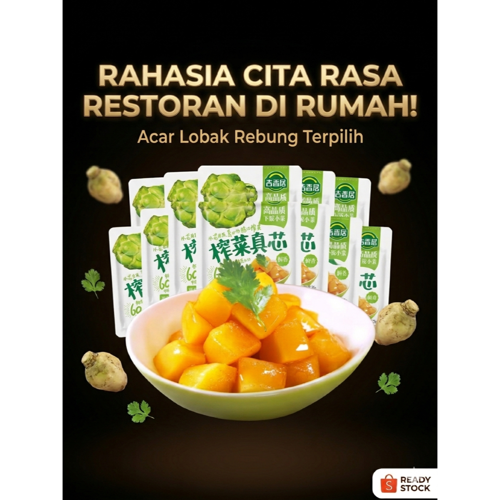 Acar Lobak Rebung Pickles Ju Xiang Ju