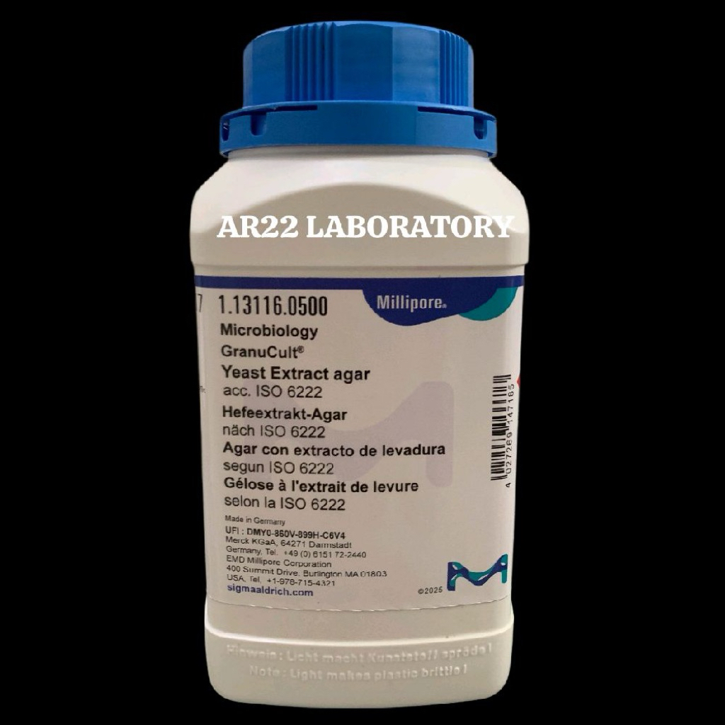 Yeast Extract Agar 500g 1.13116.0500