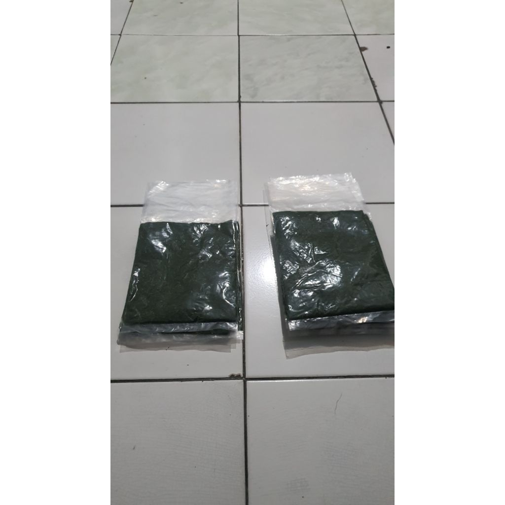 burger discus hijau /polos/ pembesaran