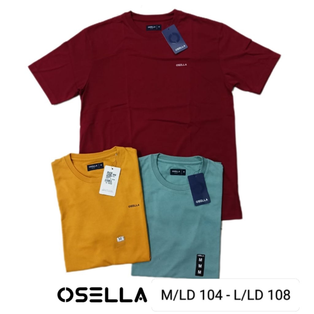 Kaos Osella Unisex/Kaos Osella Cowok,Cewek