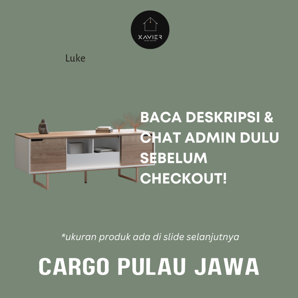 Xavier Home Decor LUKE - CARGO JAWA + BALI