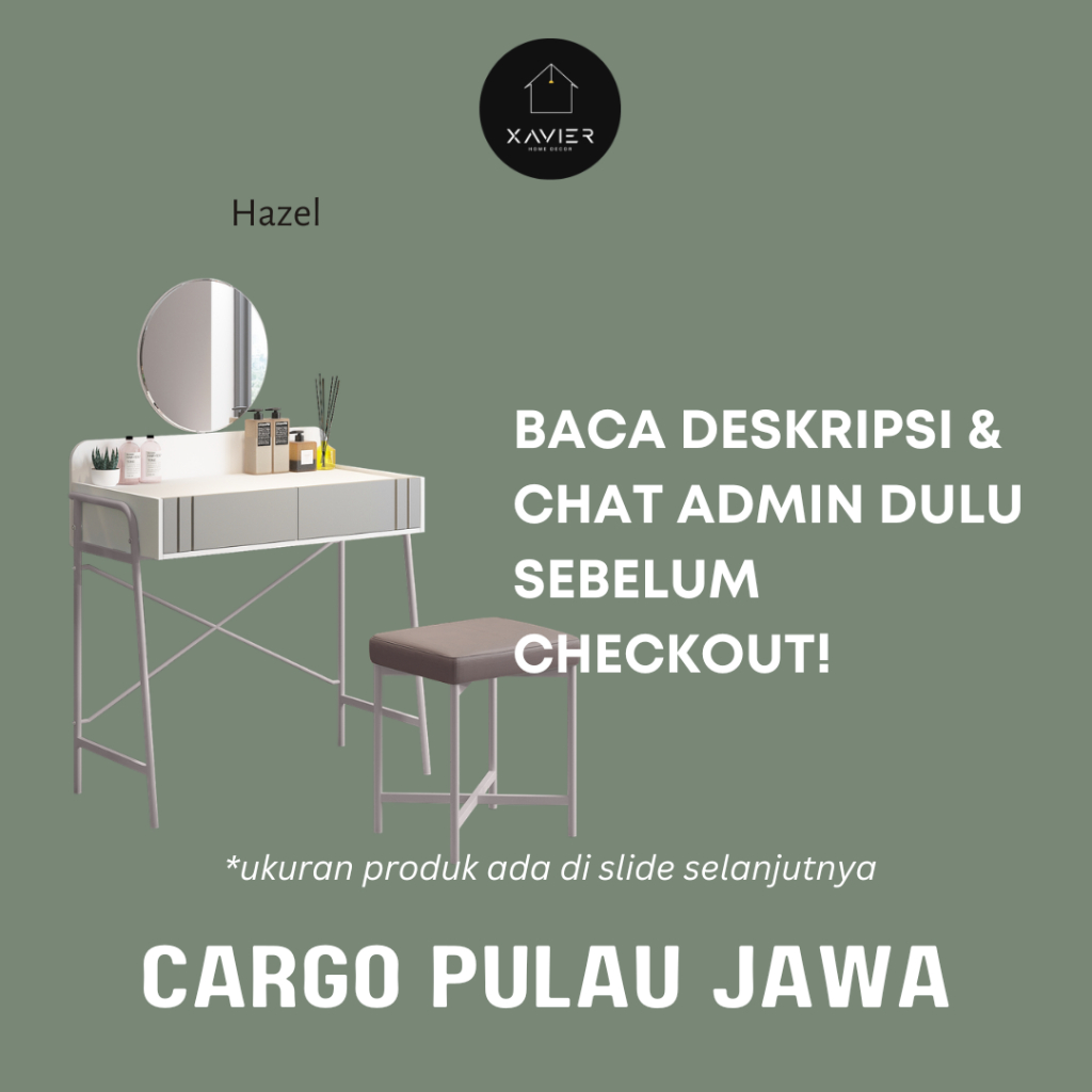 Xavier Home Decor HAZEL - CARGO JAWA + BALI