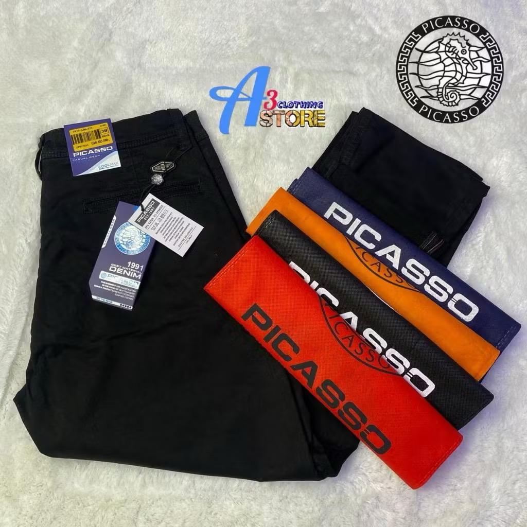 PICASSO - Celana Chinos Pria Picasso Slimfit-Celana Panjang Pria Chinos Picasso Original