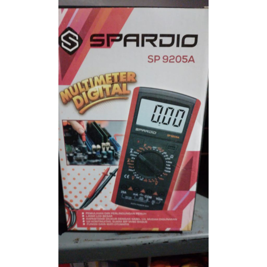 Avometer Multimeter Multitester Digital Spardio SP9205A SP 9205A SP-9205A