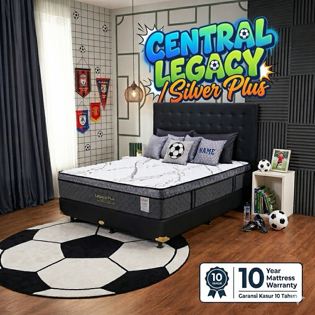 Spring Bed Central Legacy Plus / Spring Bed Central Silver Plus / Matras Central / Central Per Pocke
