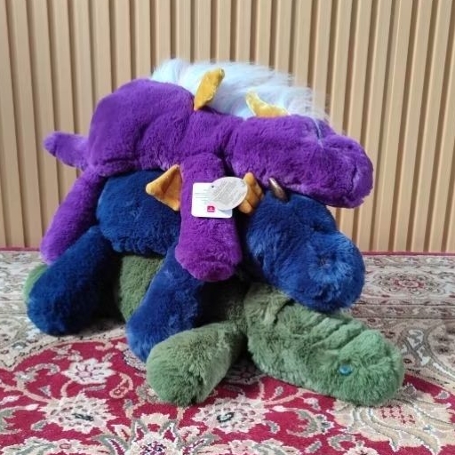 Boneka Aurora Snoozles Buaya Naga Hewan
