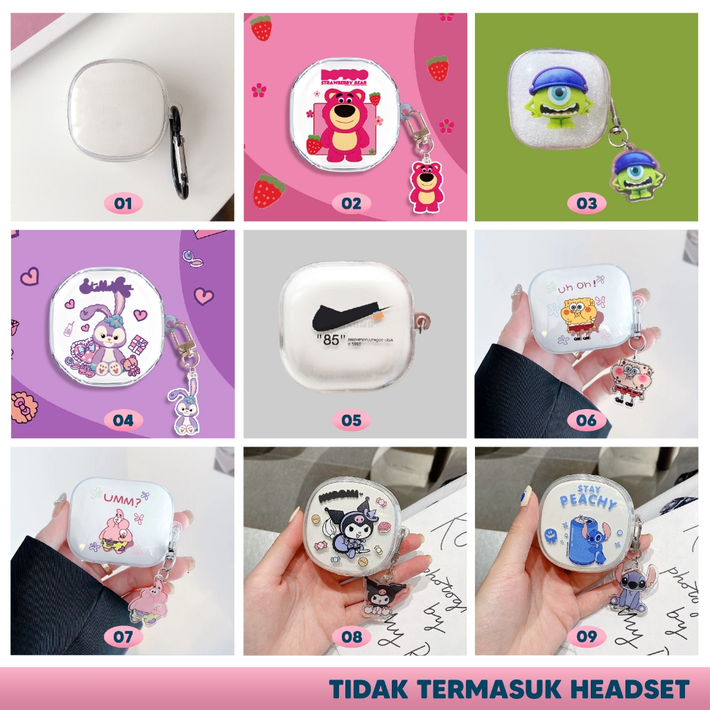 [EB] Case Silikon Baseus E16 Model Lama Karakter Lucu Premium Manufactured Casing