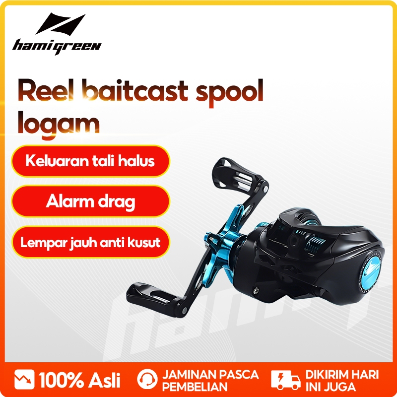 Hamigreen Baitcasting Reel Reel Baitcasting Pancing Fishing Reel Reel Pancing Casting Casting Fishin