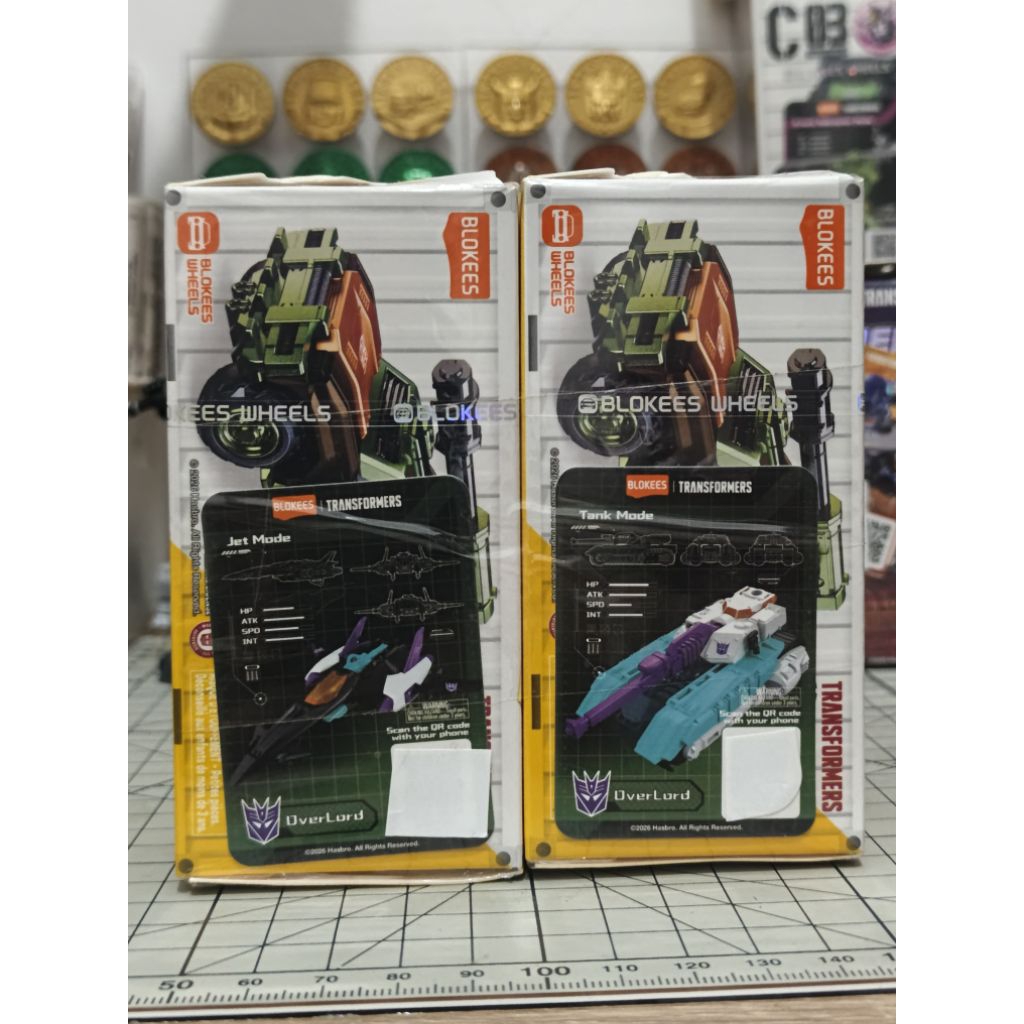 Blukis Buluke Set Overlord Tank & Plane Transformers Wheels C02 OFC