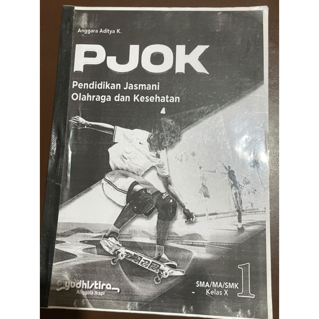 buku PJOK kelas x fotocopy