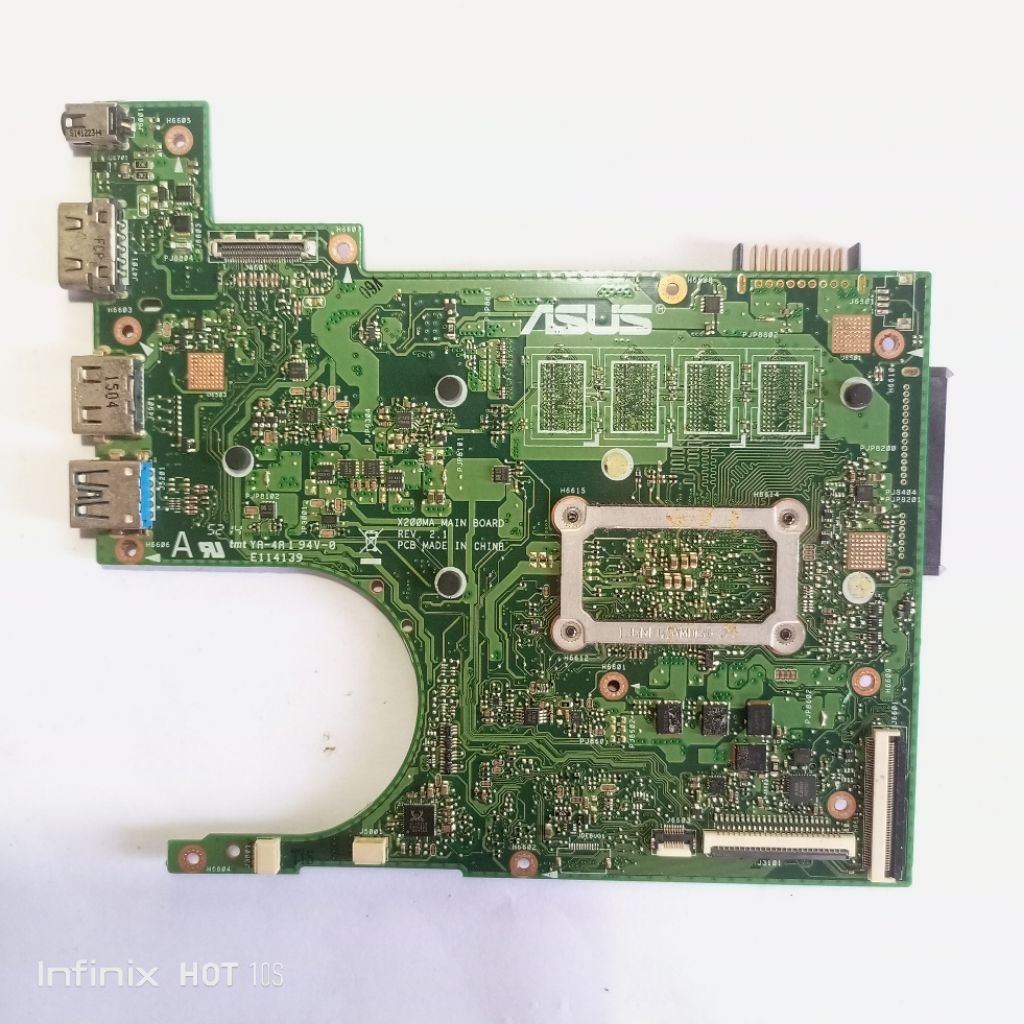 Motherboard mainboard mesin minus rusak asus x200ma series asus x200 x200m intel ori