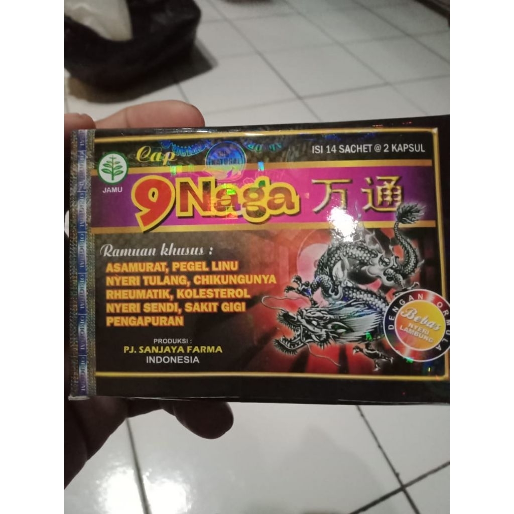 kapsul 9 naga original