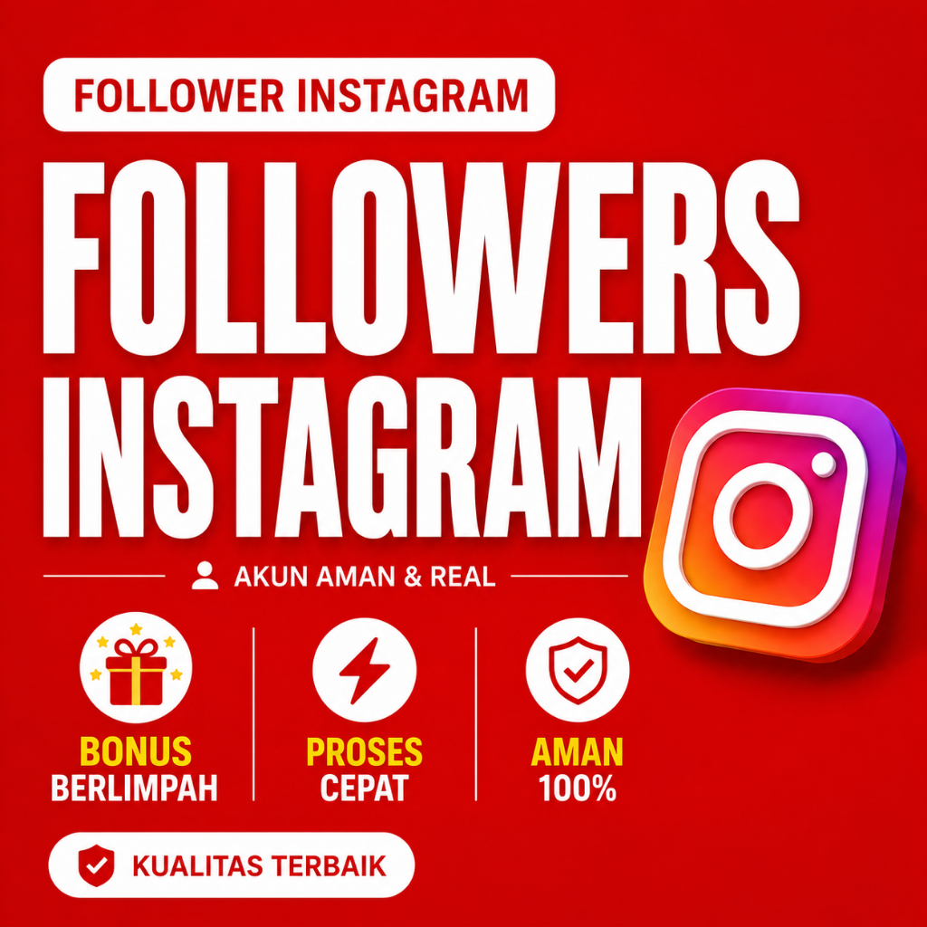 Follower Instagram Indonesia Aktif termurah Follower ig permanen Pengikut Instagram Indonesia Aktif 