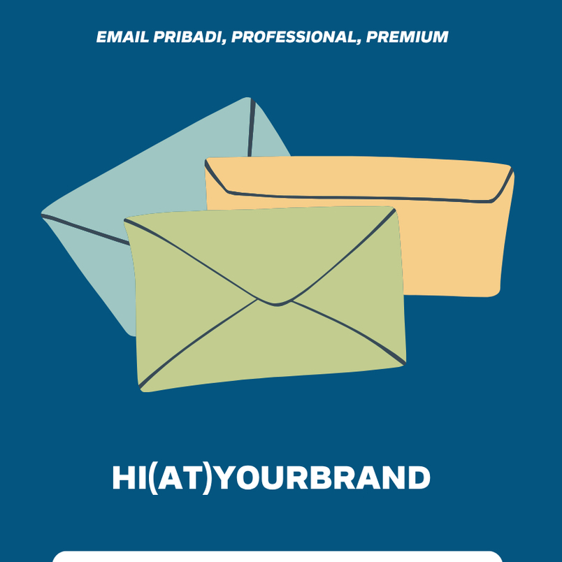 [Paket Permanen] Email Bisnis/Resmi/Personal Domain Nama Brand