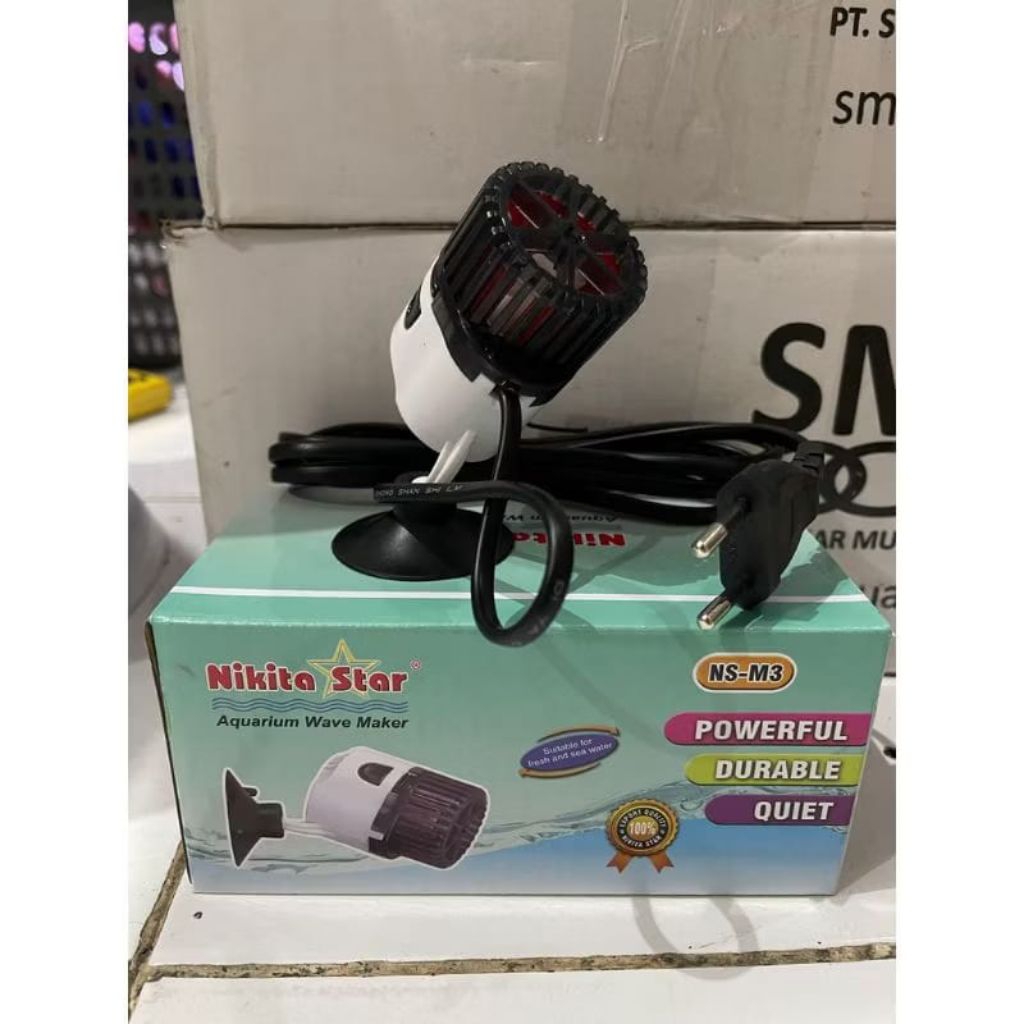 Nikita Star NS-M3 Aquarium Wave Maker Kuat Tahan Lama Tenang untuk Kolam Ikan