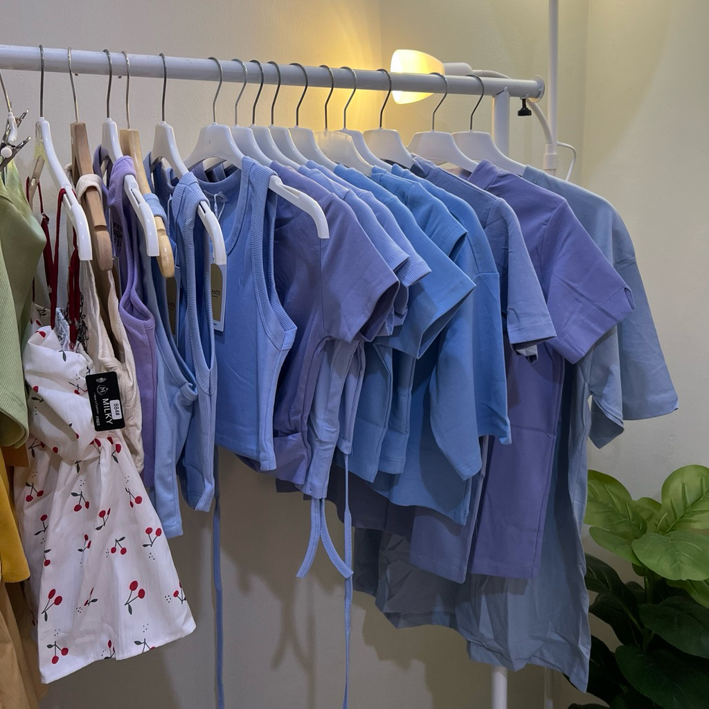 KODE BLOUSE WANITA BAJU WANITA ATASAN WANITA (fuschia)