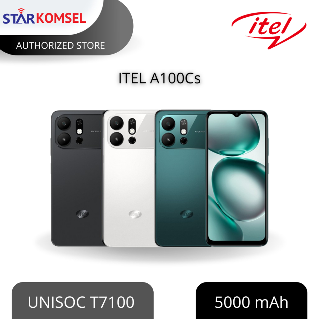 HP ITEL A100Cs 3/64 GARANSI RESMI ITEL INDONESIA