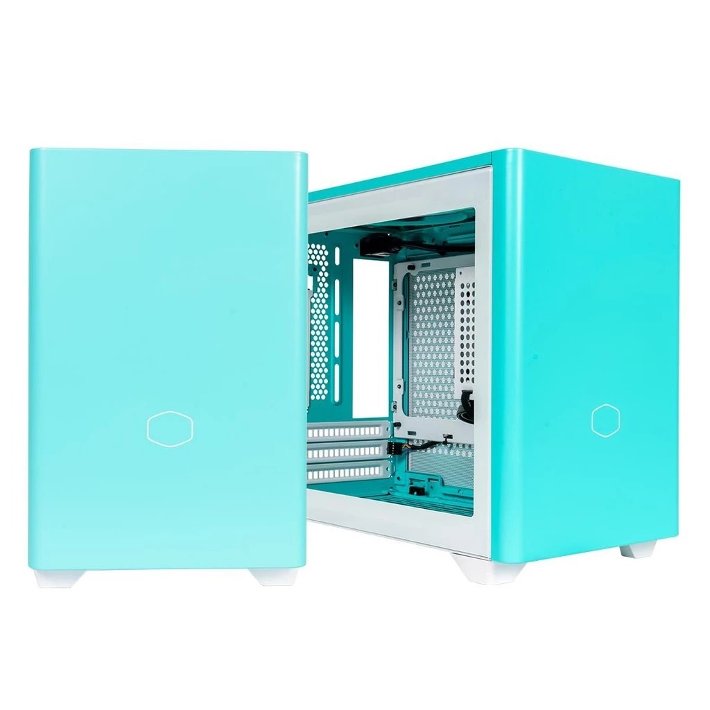 CoolerMaster NR200P | Mini ITX PC Case - Cyan