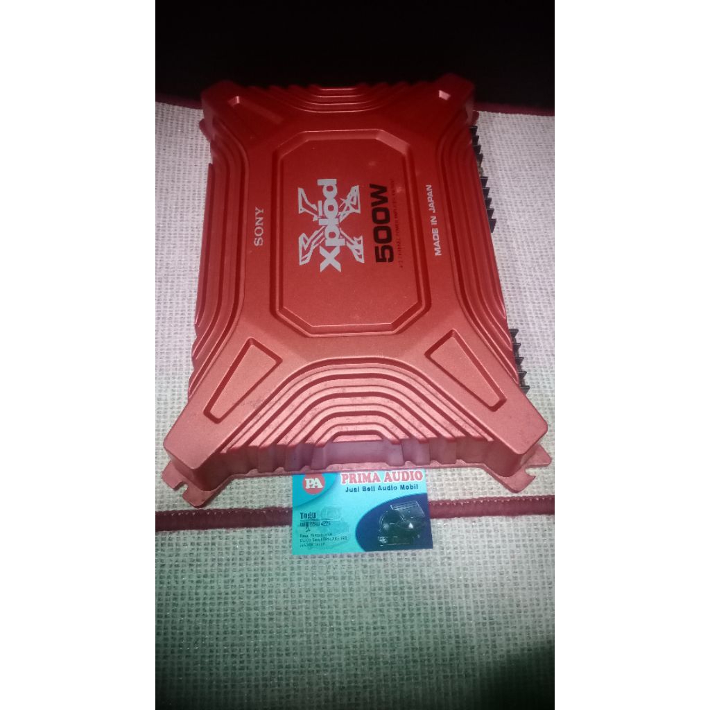 Power amplifier SONY XPlod XM- 504Z, 4chanell Made in japan