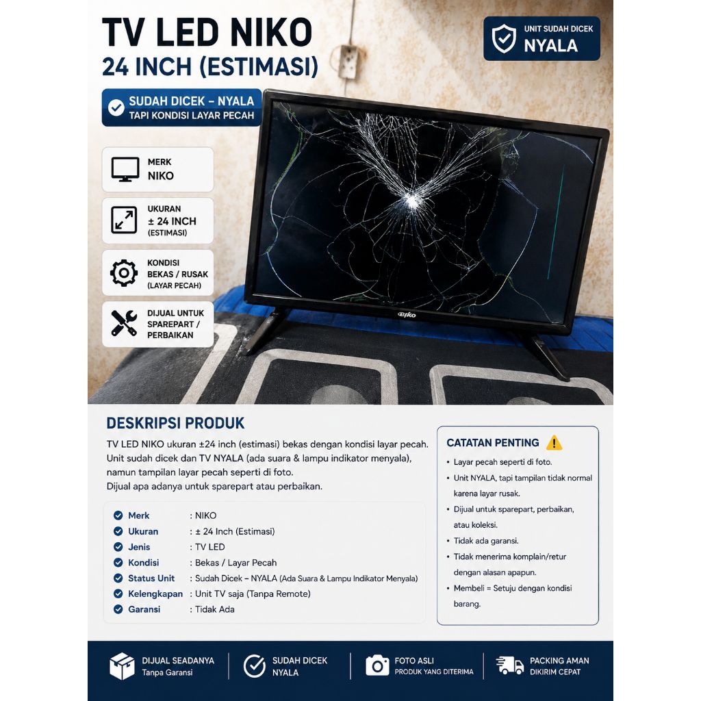 TV LED NIKO