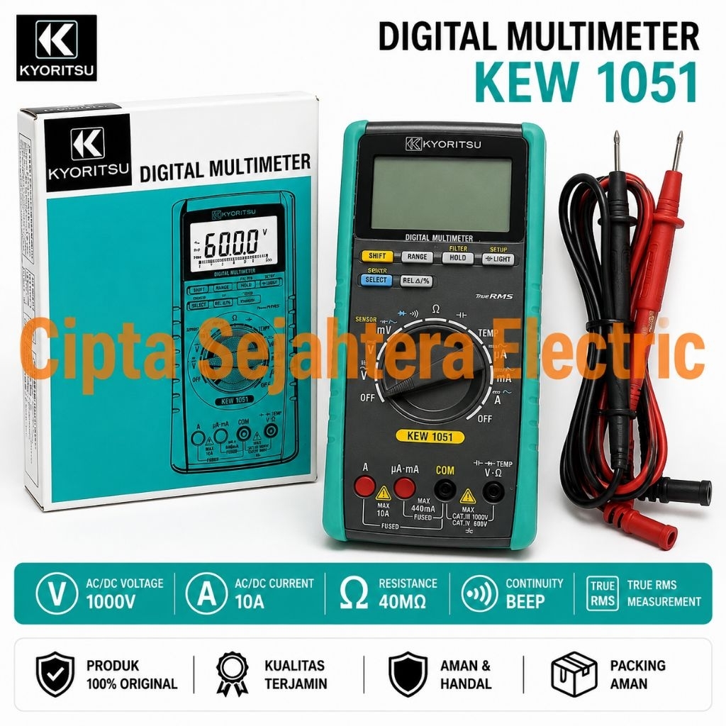 Kyoritsu 1051 Digital Multimeter