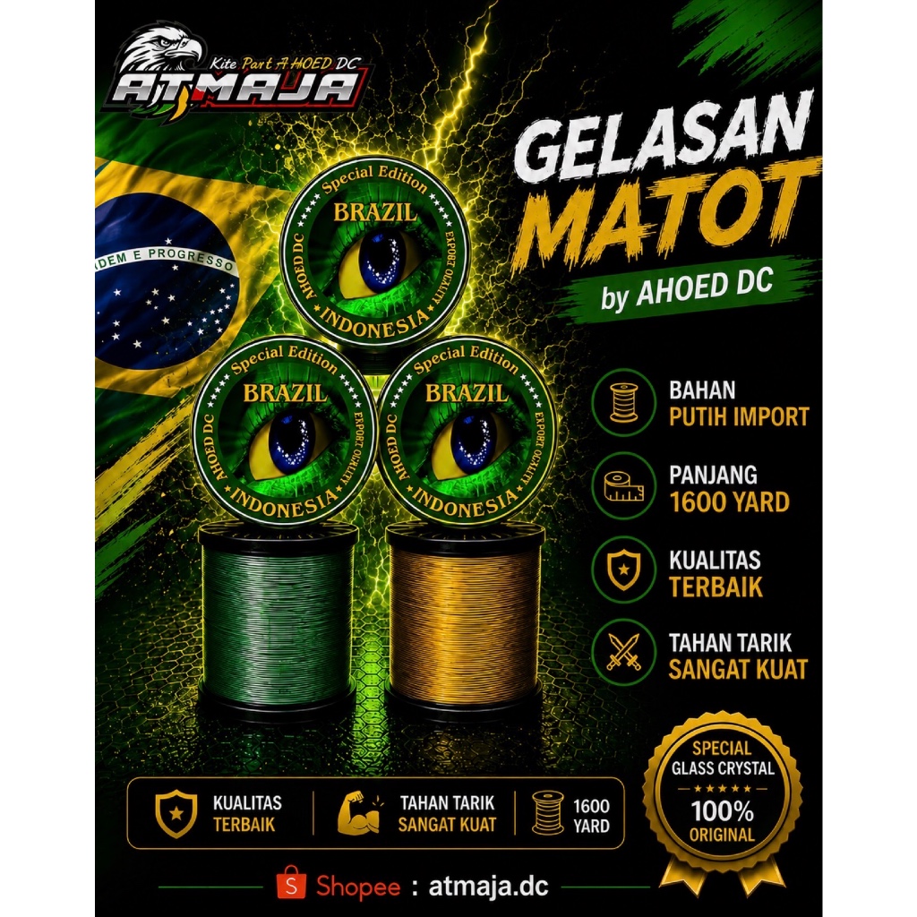 GELASAN MATOT BRAZIL BY AHOED DC