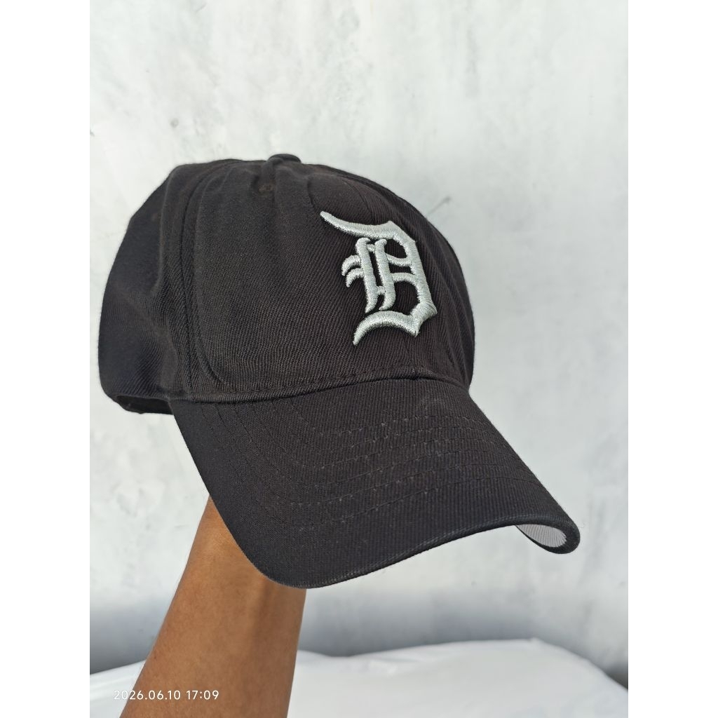 MLB CAP DETROIT TIGERS BLACK SILVER