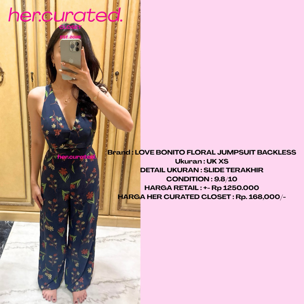 Love Bonito Jumpsuit | Floral Jumpsuit Love Bonito