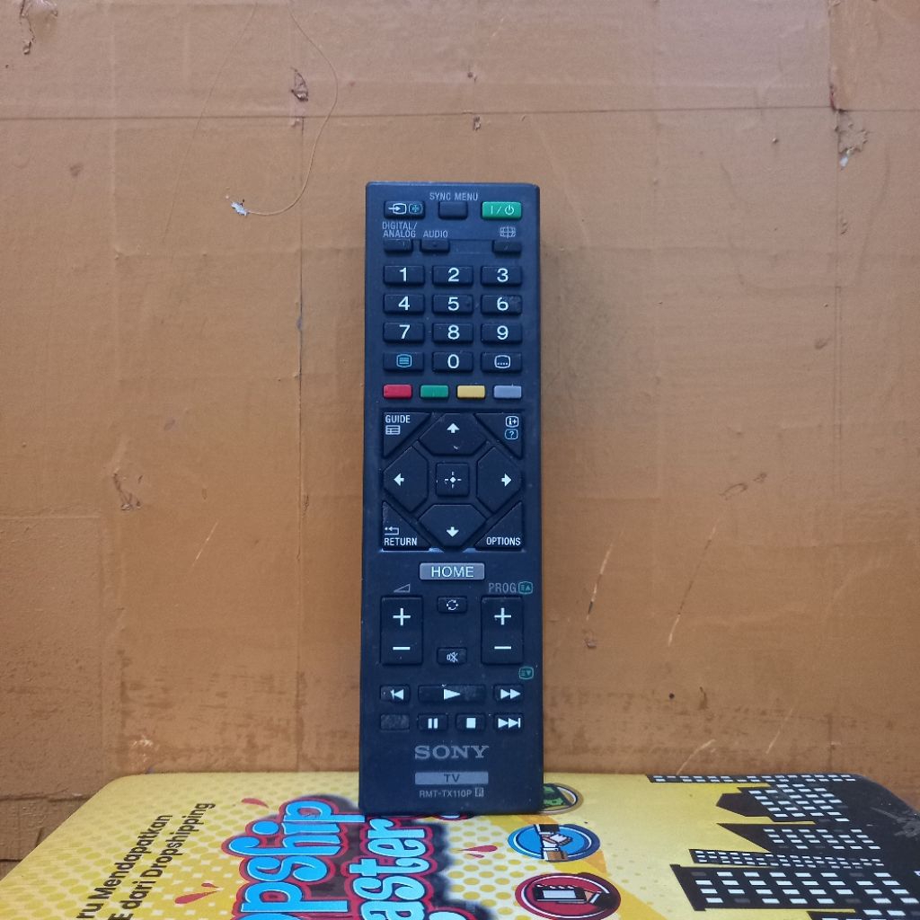 REMOTE TV SONY SERI RMT-TX110P ORIGINAL