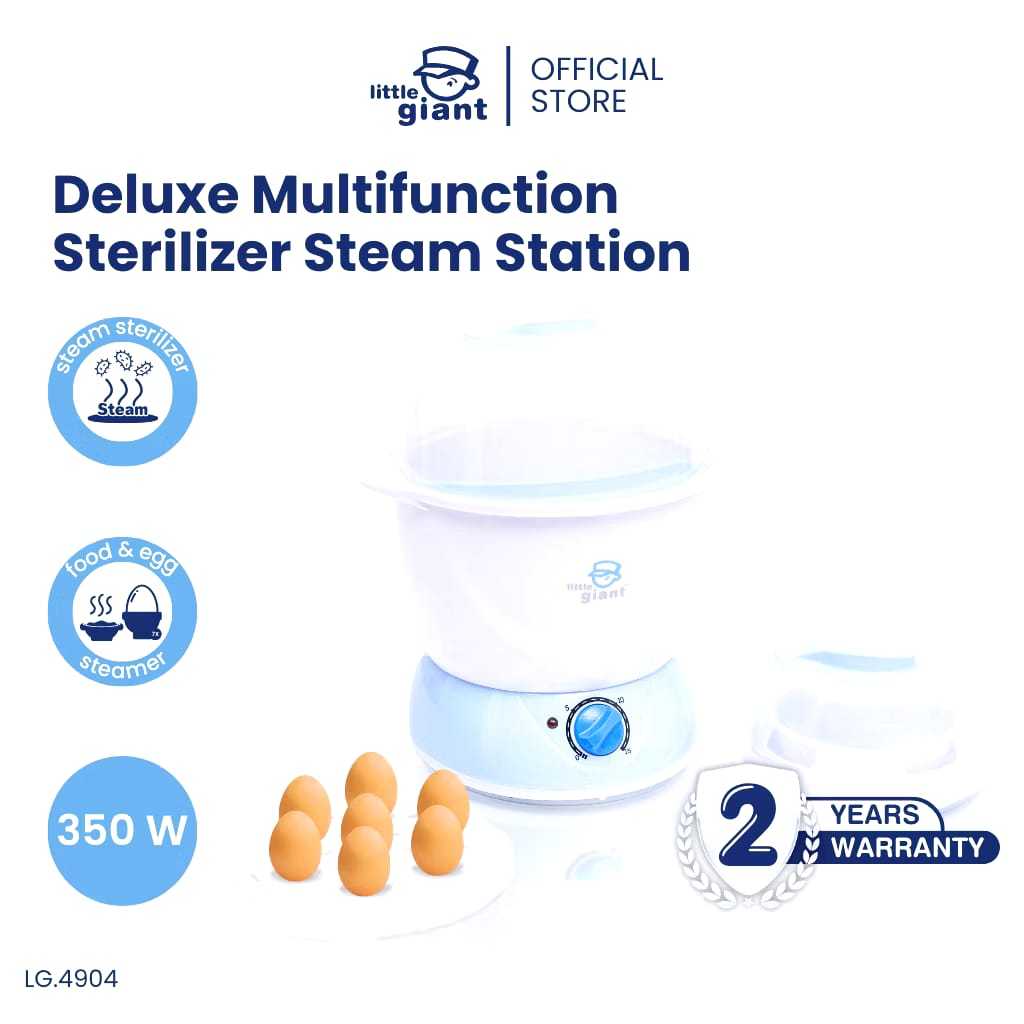 little giant Deluxe Multifunction Sterilizer Sterilisator & Steam Station
