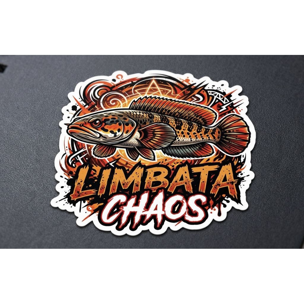 channa limbata stiker