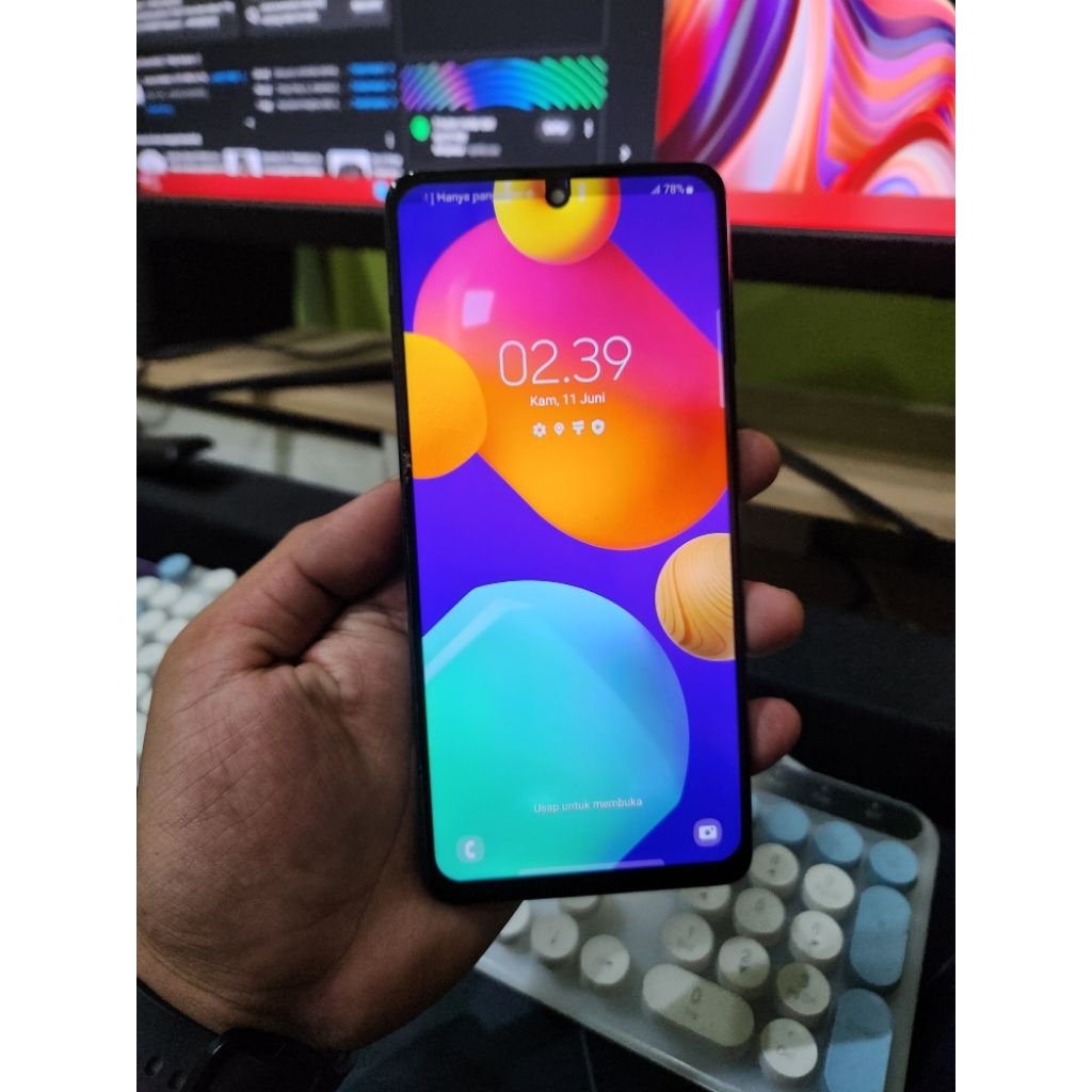 samsung m62 8/256 gb second murah