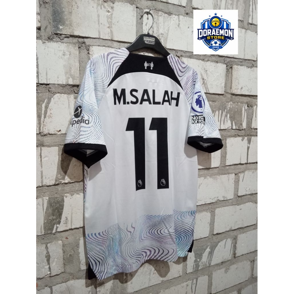 Livpol Away 2022/2023 fullpatch EPL nameset M.Salah