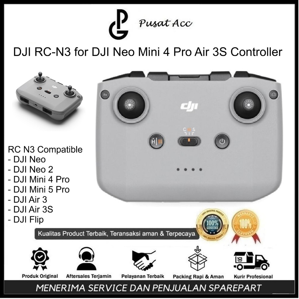 Dji Rc-N3 Remote Controller Dji Neo/Air 3/Mini 4 Pro/Air 3S - Dji Neo Remote Controller RC-N3