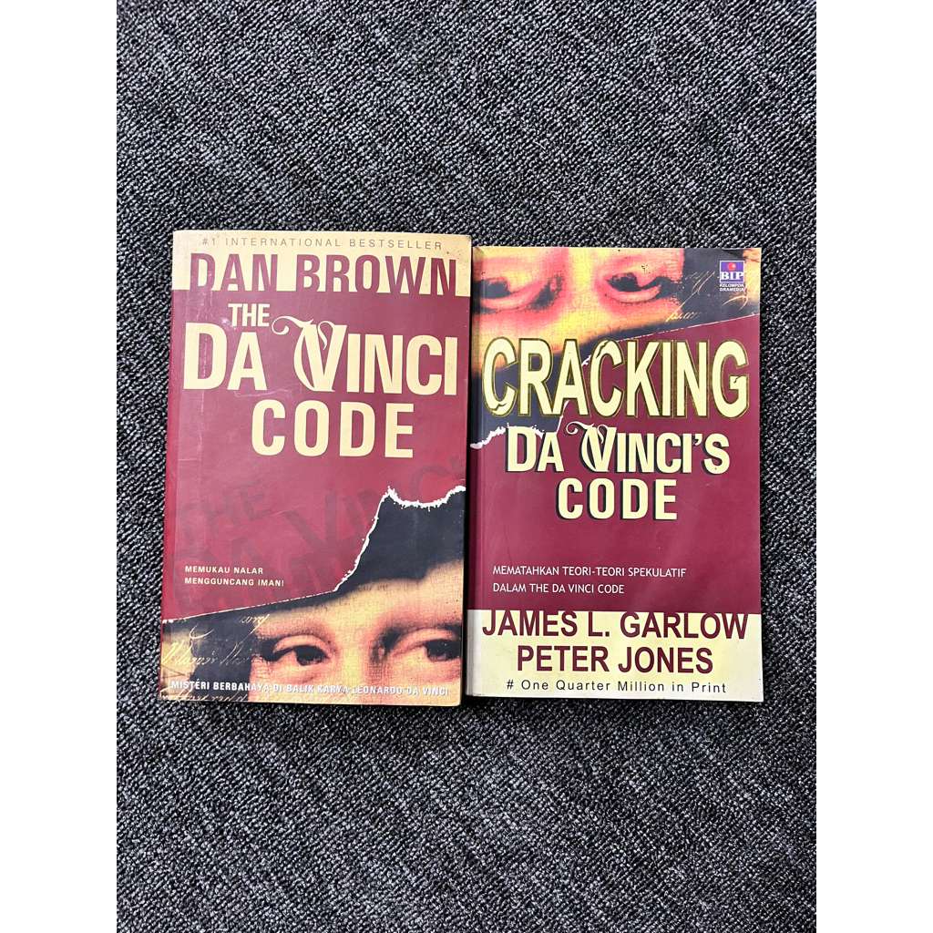 Buku Original — The Da Vinci Code & Cracking Da Vinci’s Code