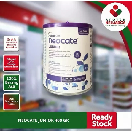 {LANGSUNG KIRIM} SUSU NEOCATE JUNIOR 400 GRAM #SUSU ALERGI PROTEIN #SUSU ALERGI ANAK#SUSU MEDIS KHUS