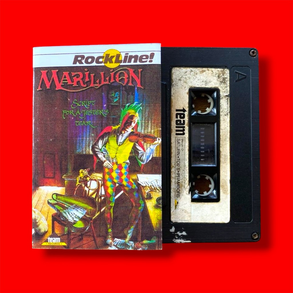 Kaset Pita Marillion - Script For a Jester's Tear