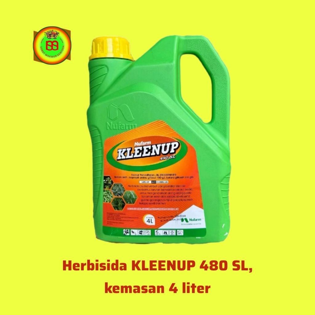 Herbisida KLEENUP 480 SL (kemasan 4 liter)