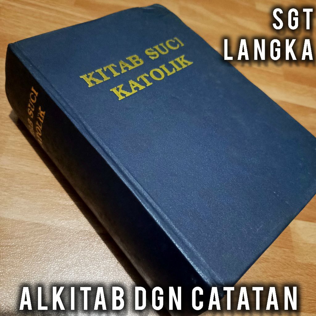 Alkitab dengan pengantar dan catatan thn 2000 kitab suci katolik arnoldus ende bible deuterokanonika