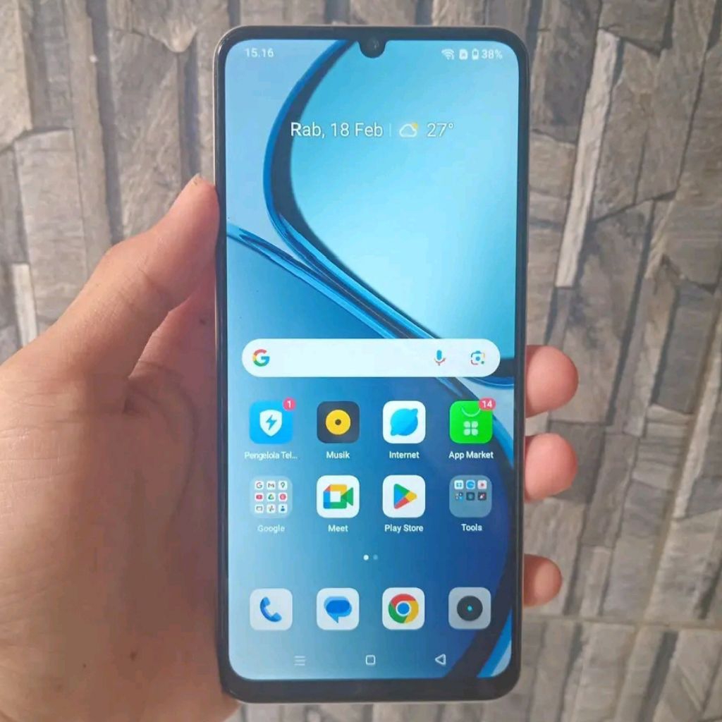 LCD Touchscreen Ori Asli Copotan Realme C53 / C51 / Note 50