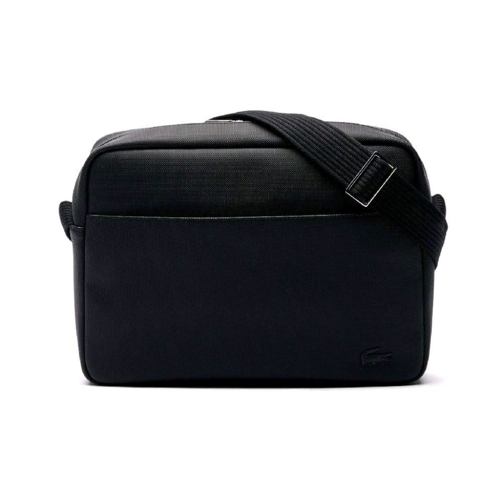 Lacoste Men’s Classic Shoulder Bag Original Tas Selempang Pria - Black