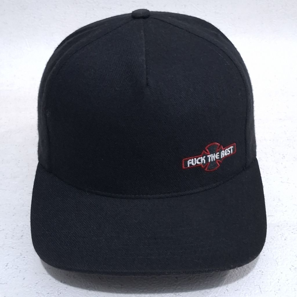 Topi SUPREME x INDEPENDENT Logo Flawless Cap Second Preloved Original 043