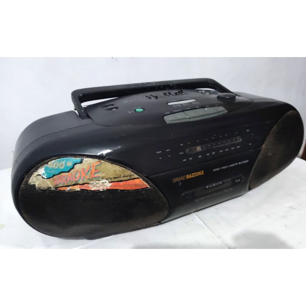 Radio tape compo POLYTRON Deck  jumbo  bazzoke vintage bukan 64 gb usb bluetooth mp3 gb