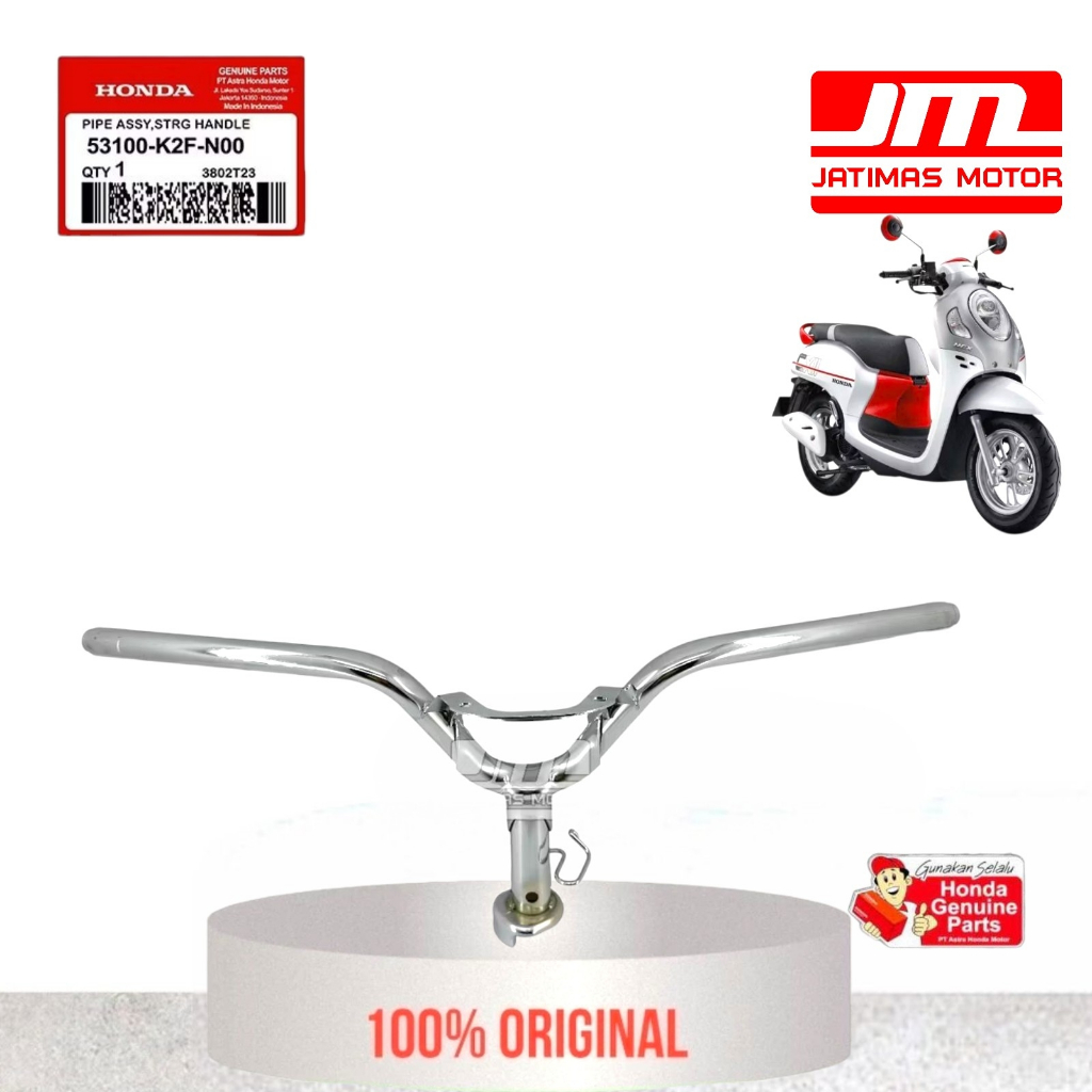 53100-K2F-N00 Stang Stir Scoopy eSP K2F Prestige Stylish Sporty Fashion
