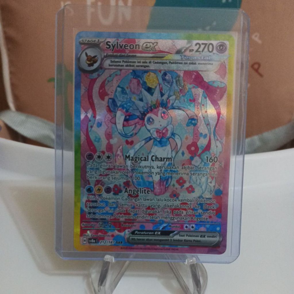 Sylveon EX SAR 212/187 SV8a Festival Terastal